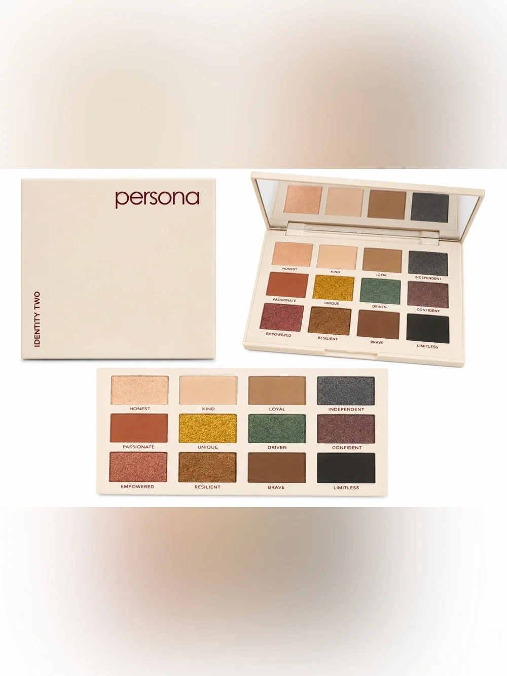 Persona Identity Two Eyeshadow Palette | 12 Shades | Never Used